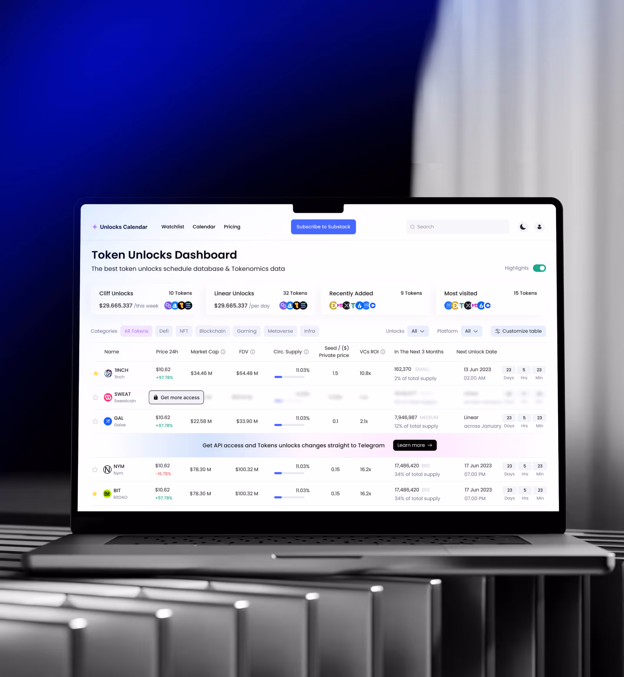 Unlockscalendar